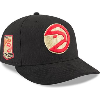 Cappello curvo nero snapback 9FIFTY NA Lifestyle F1 dei Atlanta Hawks NBA di New Era