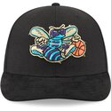 cappello-curvo-nero-snapback-9fifty-na-lifestyle-f1-dei-charlotte-hornets-nba-di-new-era