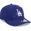 cappello-curvo-blu-aderente-59fifty-pin-na-lifestyle-f1-dei-los-angeles-dodgers-mlb-di-new-era