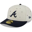 cappello-curvo-beige-aderente-59fifty-beads-na-lifestyle-f1-dei-atlanta-braves-mlb-di-new-era