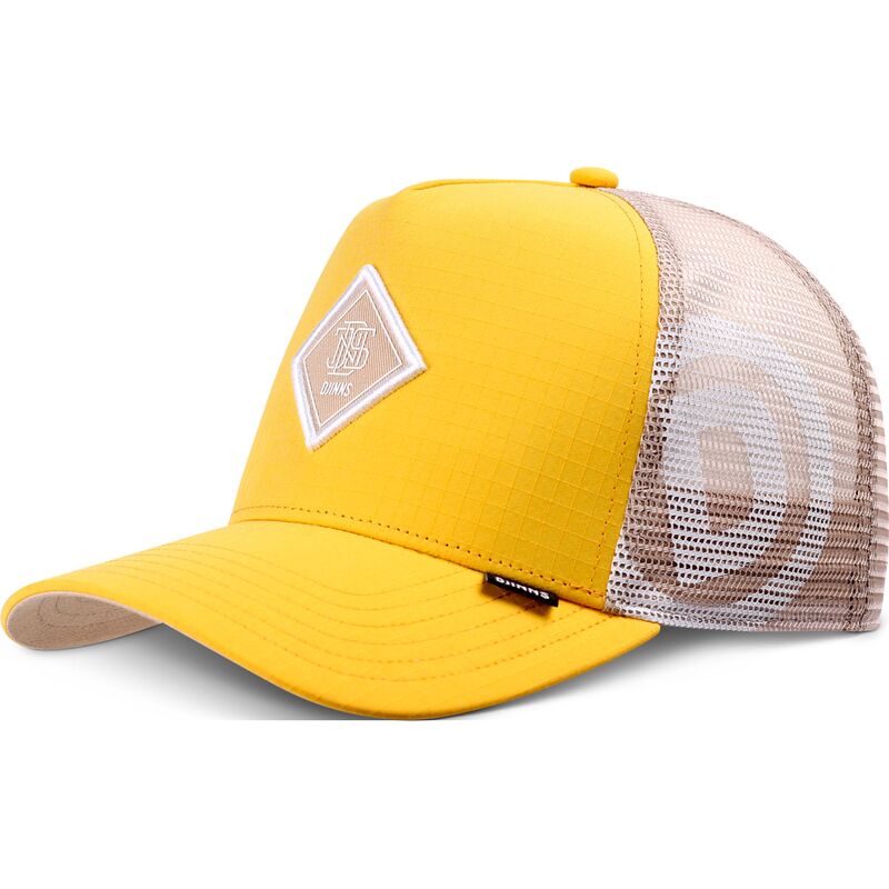 cappello-curvo-giallo-snapback-hft-big-ripstop-di-djinns