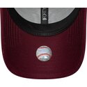 cappello-curvo-rosso-cinghia-regolabile-rosa-9forty-metallic-dei-new-york-yankees-mlb-di-new-era