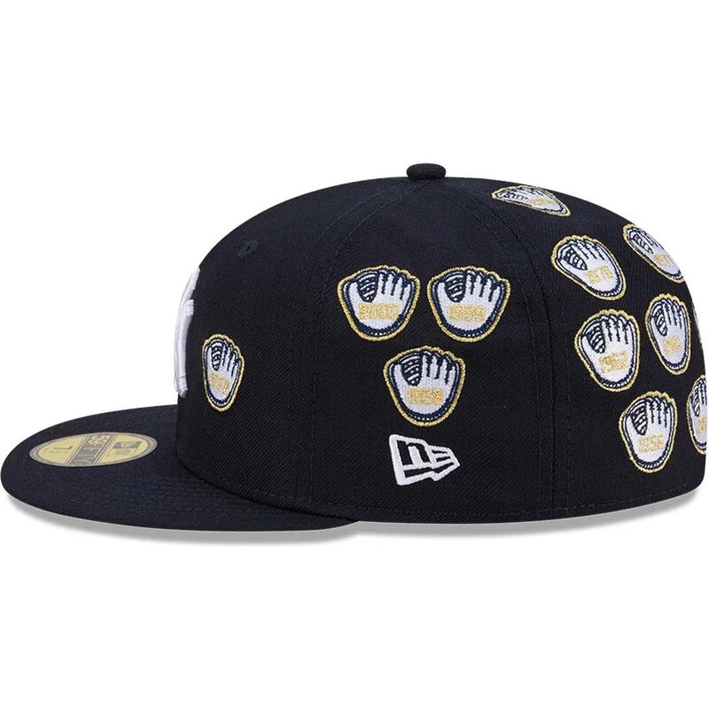 cappello-piatto-blu-marino-aderente-59fifty-spike-lee-gloves-dei-new-york-yankees-mlb-di-new-era cappello-piatto-blu-marino-aderente-59fifty-spike-lee-gloves-dei-new-york-yankees-mlb-di-new-era