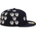 cappello-piatto-blu-marino-aderente-59fifty-spike-lee-gloves-dei-new-york-yankees-mlb-di-new-era