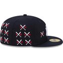 cappello-piatto-blu-marino-aderente-59fifty-spike-lee-crossed-bats-dei-new-york-yankees-mlb-di-new-era