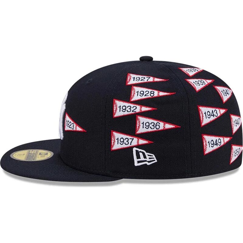 cappello-piatto-blu-marino-aderente-59fifty-spike-lee-flags-dei-new-york-yankees-mlb-di-new-era