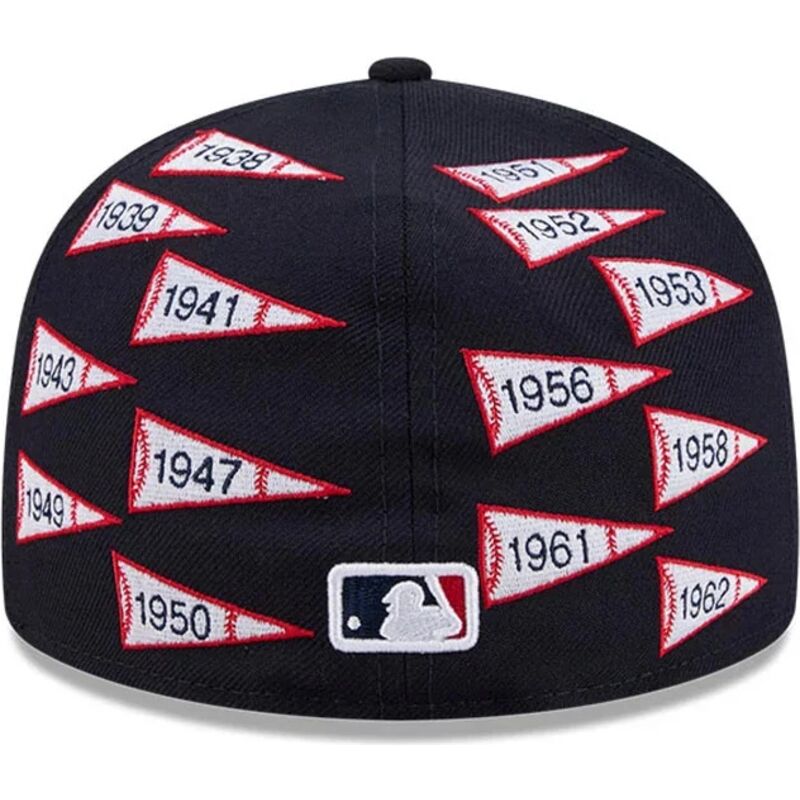 cappello-piatto-blu-marino-aderente-59fifty-spike-lee-flags-dei-new-york-yankees-mlb-di-new-era