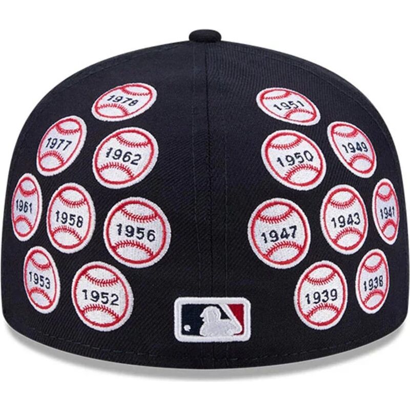 cappello-piatto-blu-marino-aderente-59fifty-spike-lee-patches-dei-new-york-yankees-mlb-di-new-era