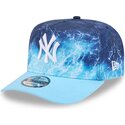 cappello-curvo-blu-snapback-9fifty-a-frame-deep-water-dei-new-york-yankees-mlb-di-new-era