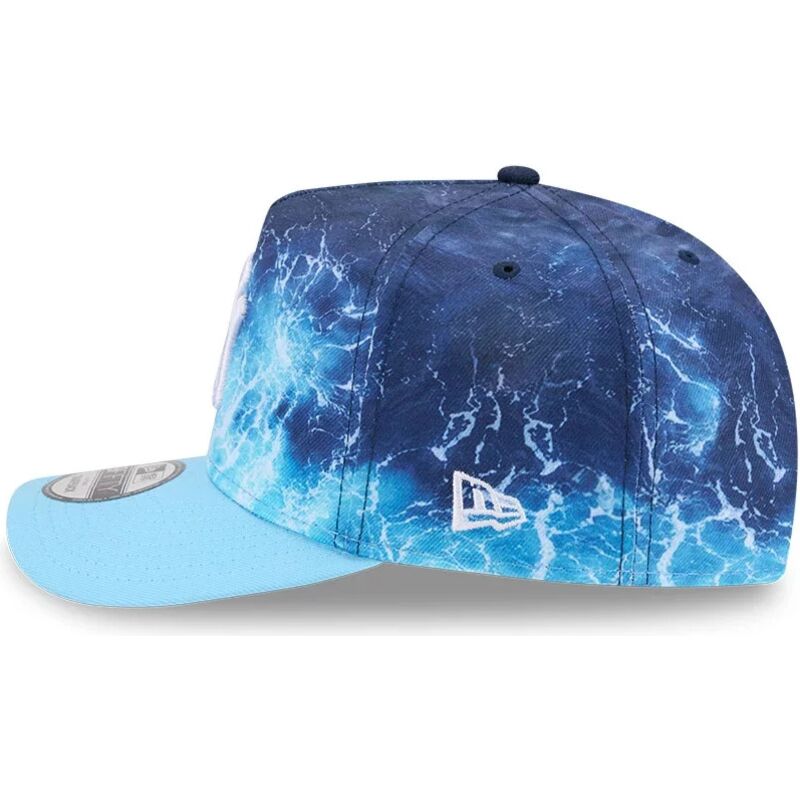 cappello-curvo-blu-snapback-9fifty-a-frame-deep-water-dei-new-york-yankees-mlb-di-new-era cappello-curvo-blu-snapback-9fifty-a-frame-deep-water-dei-new-york-yankees-mlb-di-new-era