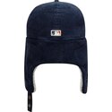 cappello-curvo-blu-marino-aderente-59fifty-cord-dog-ear-dei-new-york-yankees-mlb-di-new-era
