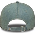 cappello-curvo-blu-cinghia-regolabile-9twenty-denim-dei-los-angeles-dodgers-mlb-di-new-era