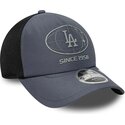 cappello-curvo-grigio-snapback-9forty-apex-graphic-dei-los-angeles-dodgers-mlb-di-new-era