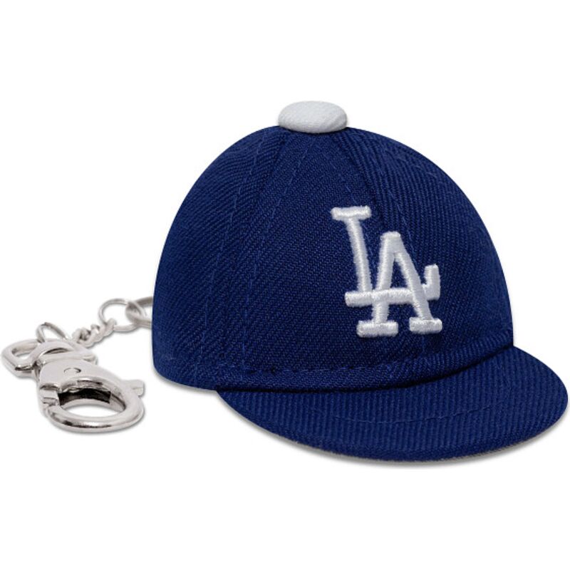 accessori-blu-llavero-mini-cap-keychain-dei-los-angeles-dodgers-mlb-di-new-era