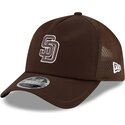 cappello-curvo-marrone-snapback-9forty-apex-batting-practice-dei-san-diego-padres-mlb-di-new-era