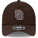cappello-curvo-marrone-snapback-9forty-apex-batting-practice-dei-san-diego-padres-mlb-di-new-era