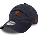 cappello-curvo-blu-marino-cinghia-regolabile-9twenty-mini-dei-new-york-mets-mlb-di-new-era
