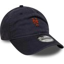 cappello-curvo-blu-marino-cinghia-regolabile-9twenty-mini-dei-new-york-mets-mlb-di-new-era
