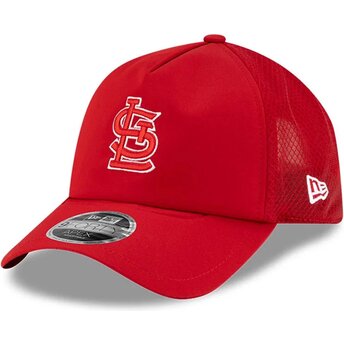 Cappello curvo rosso snapback 9FORTY APEX Batting Practice dei St. Louis Cardinals MLB di New Era