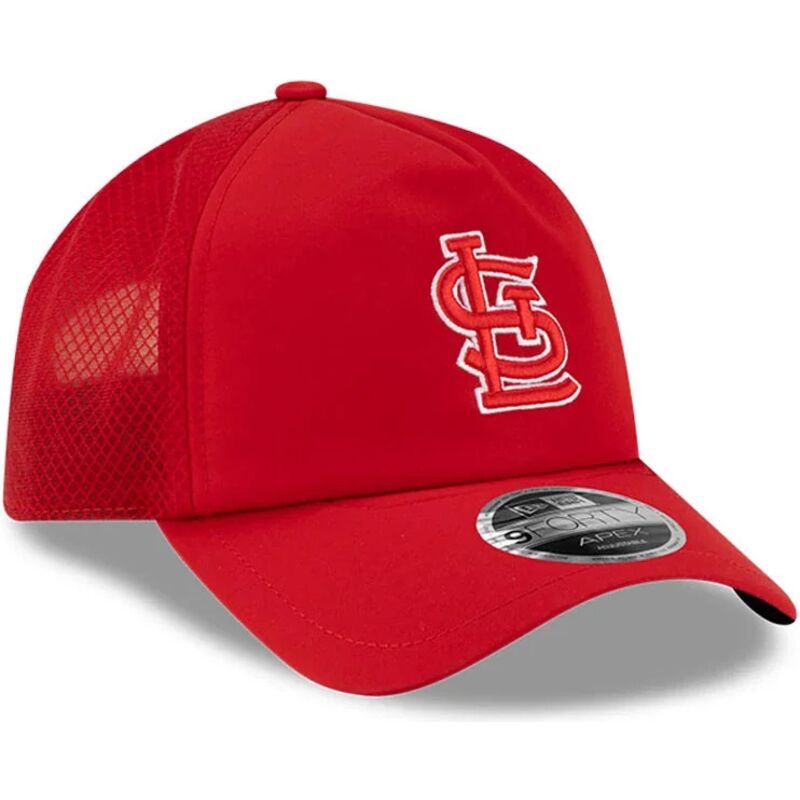 cappello-curvo-rosso-snapback-9forty-apex-batting-practice-dei-st-louis-cardinals-mlb-di-new-era cappello-curvo-rosso-snapback-9forty-apex-batting-practice-dei-st-louis-cardinals-mlb-di-new-era