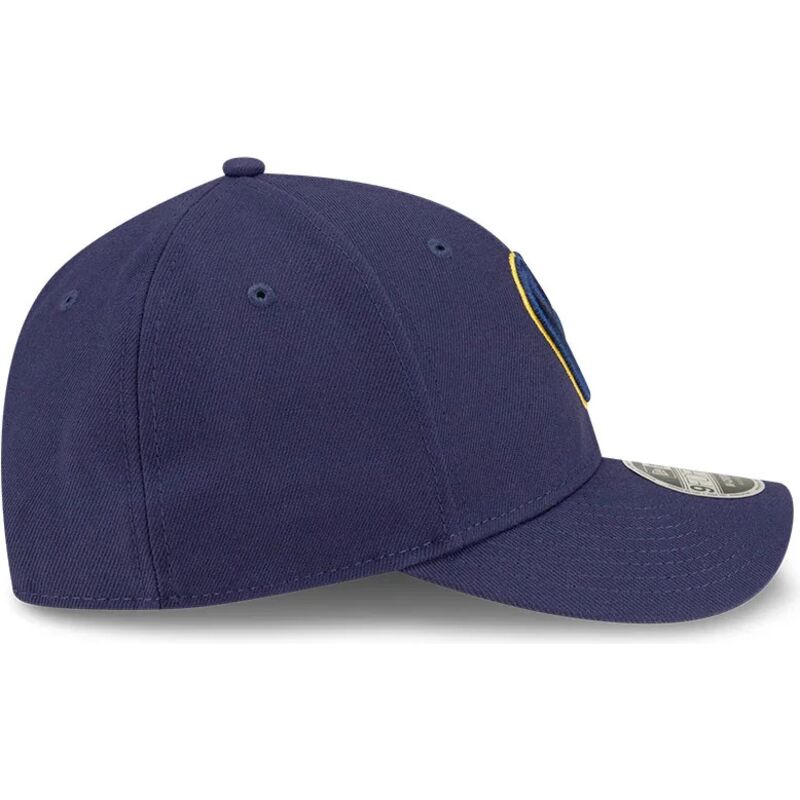 cappello-curvo-blu-marino-snapback-9forty-m-crown-player-replica-dei-milwaukee-brewers-mlb-di-new-era