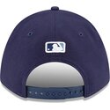 cappello-curvo-blu-marino-snapback-9forty-m-crown-player-replica-dei-tampa-bay-rays-mlb-di-new-era