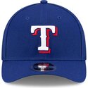 cappello-curvo-blu-snapback-9forty-m-crown-player-replica-dei-texas-rangers-mlb-di-new-era