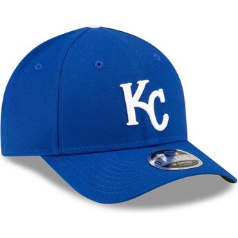 Cappello curvo blu snapback 9FORTY M-Crown Player Replica dei Kansas City Royals MLB di New Era