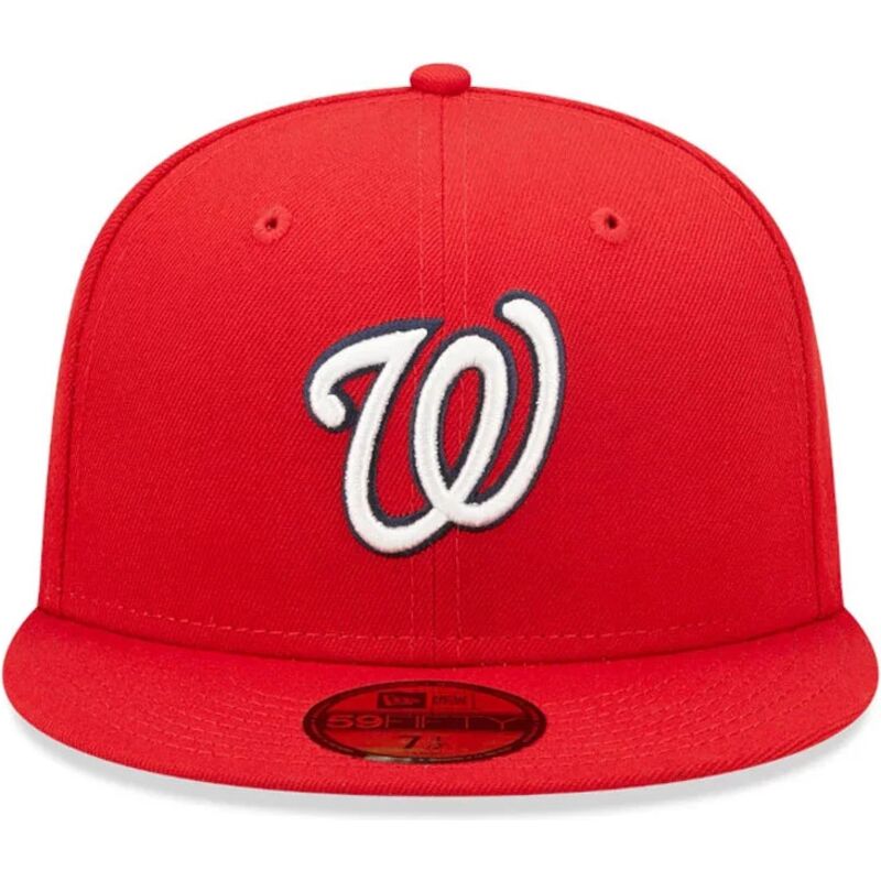 cappello-piatto-rosso-aderente-59fifty-ac-perf-dei-washington-nationals-mlb-di-new-era cappello-piatto-rosso-aderente-59fifty-ac-perf-dei-washington-nationals-mlb-di-new-era