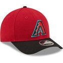 cappello-curvo-rosso-snapback-9forty-m-crown-player-replica-dei-arizona-diamondbacks-mlb-di-new-era