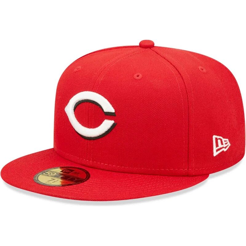 cappello-piatto-rosso-aderente-59fifty-ac-perf-dei-cincinnati-reds-mlb-di-new-era