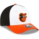 cappello-curvo-arancia-snapback-9forty-m-crown-player-replica-dei-baltimore-orioles-mlb-di-new-era