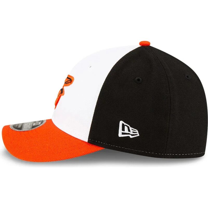 cappello-curvo-arancia-snapback-9forty-m-crown-player-replica-dei-baltimore-orioles-mlb-di-new-era