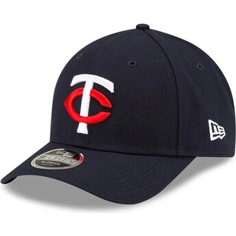 Cappello curvo blu marino snapback 9FORTY M-Crown Player Replica dei Minnesota Twins MLB di New Era