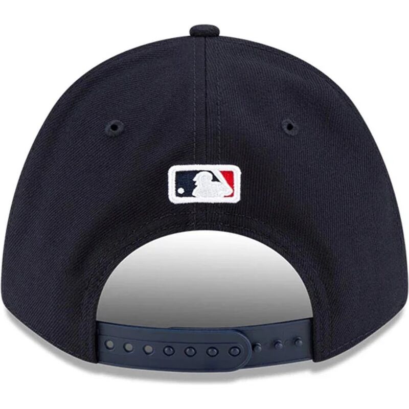 cappello-curvo-blu-marino-snapback-9forty-m-crown-player-replica-dei-minnesota-twins-mlb-di-new-era