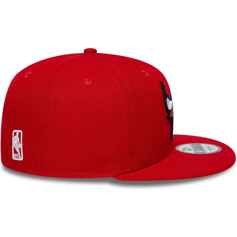 cappello-piatto-rosso-snapback-9fifty-dei-chicago-bulls-nba-di-new-era