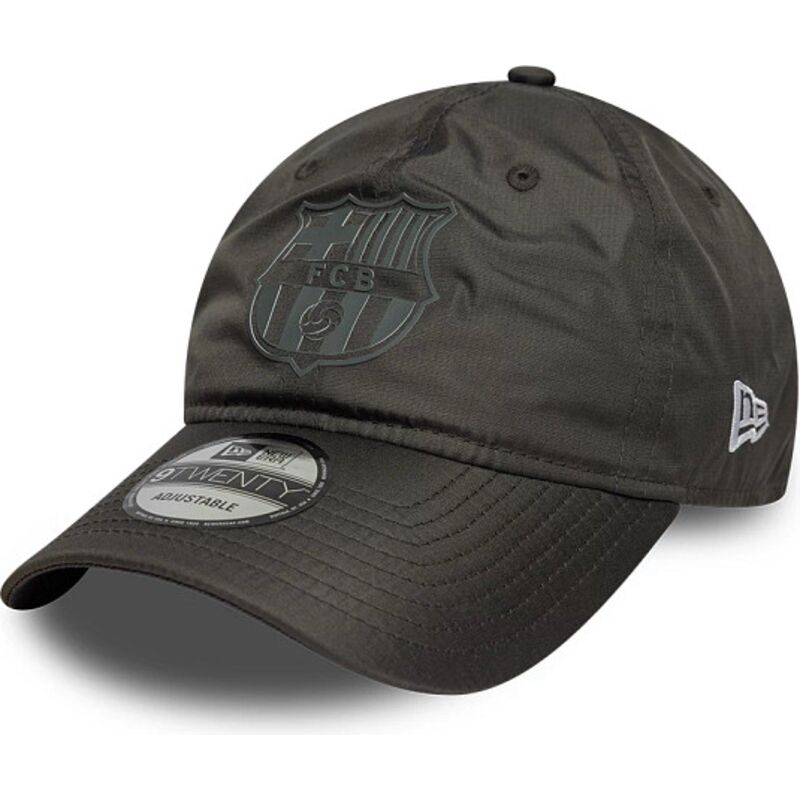 cappello-curvo-grigio-cinghia-regolabile-9twenty-ripstop-dei-fc-barcelona-laliga-di-new-era