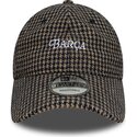 cappello-curvo-marrone-cinghia-regolabile-9twenty-herringbone-dei-fc-barcelona-laliga-di-new-era