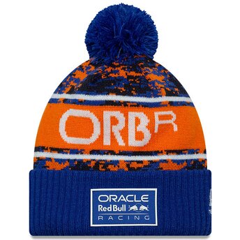 Cappello pompon blu Digi Camo dei Red Bull Racing Formula 1 di New Era