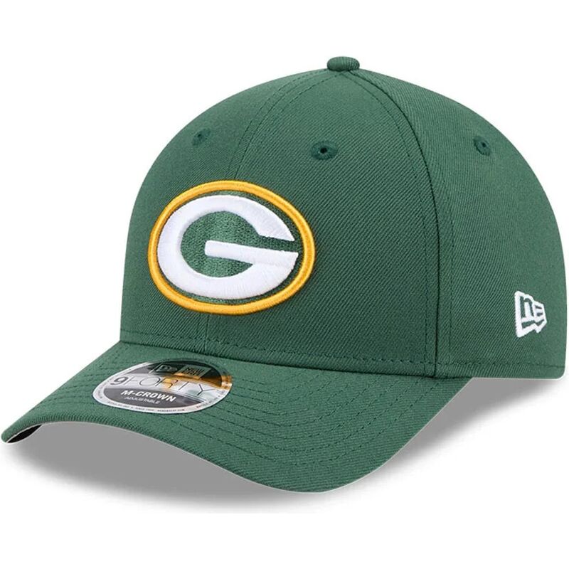 cappello-curvo-verde-snapback-9forty-m-crown-team-dei-green-bay-packers-nfl-di-new-era