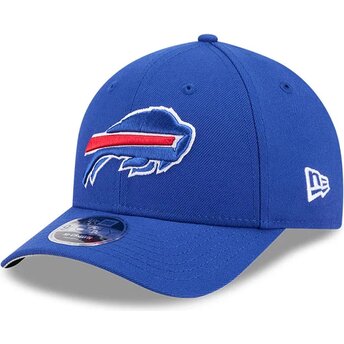 Cappello curvo blu snapback 9FORTY M-Crown Team dei Buffalo Bills NFL di New Era