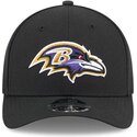 cappello-curvo-nero-snapback-9forty-m-crown-team-dei-baltimore-ravens-nfl-di-new-era