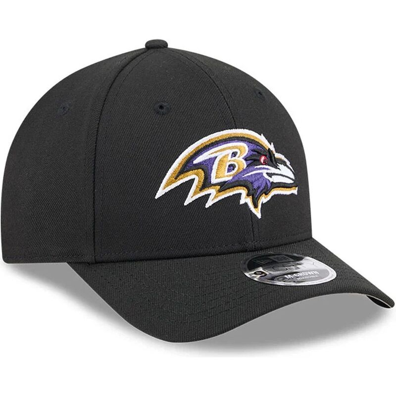 cappello-curvo-nero-snapback-9forty-m-crown-team-dei-baltimore-ravens-nfl-di-new-era