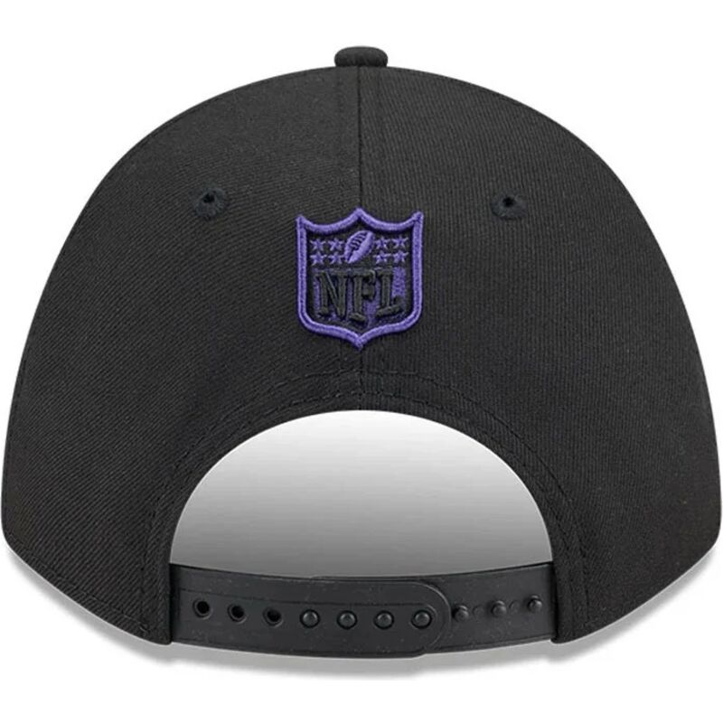 cappello-curvo-nero-snapback-9forty-m-crown-team-dei-baltimore-ravens-nfl-di-new-era