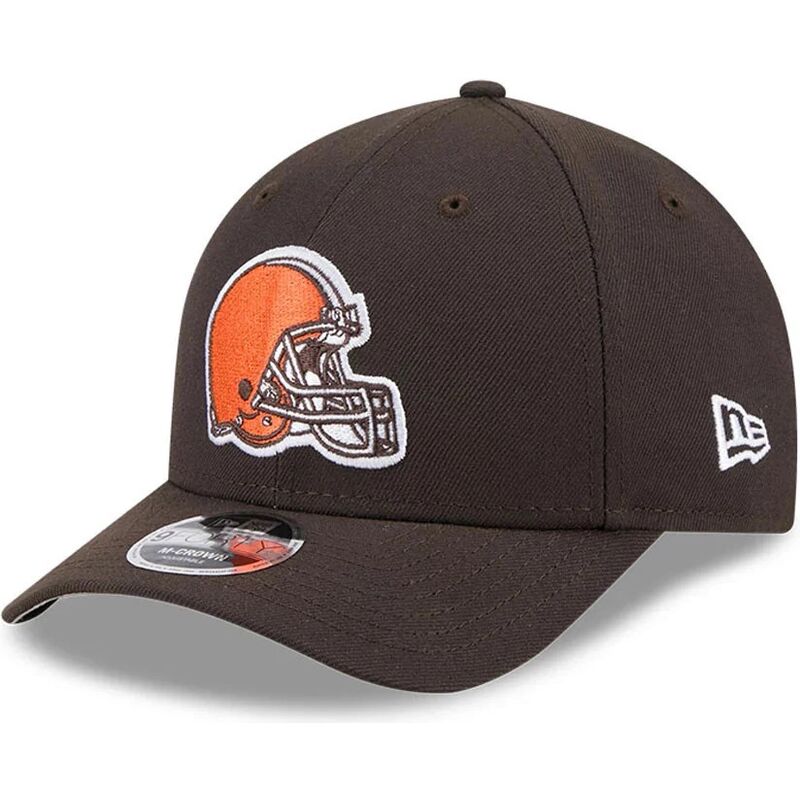 cappello-curvo-marrone-snapback-9forty-m-crown-team-dei-cleveland-browns-nfl-di-new-era