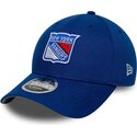 cappello-curvo-blu-snapback-9forty-m-crown-team-dei-new-york-rangers-nhl-di-new-era
