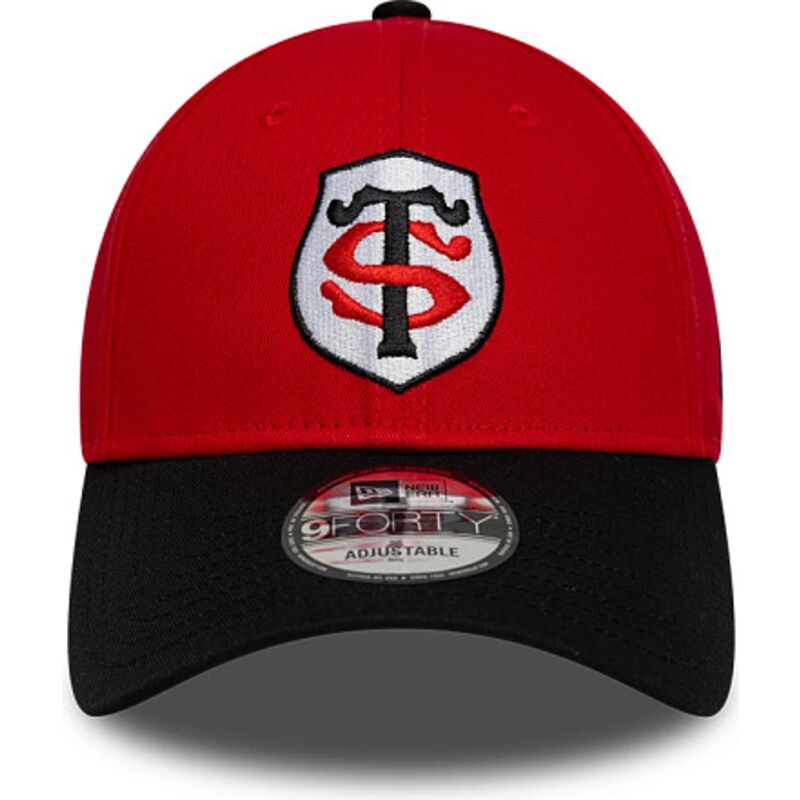 cappello-curvo-rosso-snapback-9forty-team-dei-stade-toulousain-top-14-di-new-era