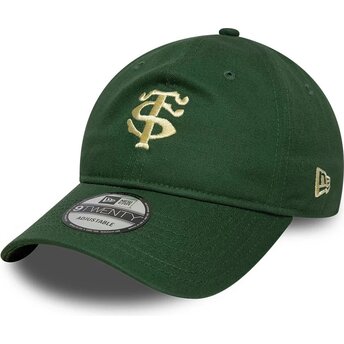 Cappello curvo verde cinghia regolabile 9TWENTY Seasonal dei Stade Toulousain Top 14 di New Era