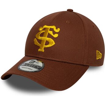Cappello curvo marrone snapback 9FORTY Seasonal dei Stade Toulousain Top 14 di New Era