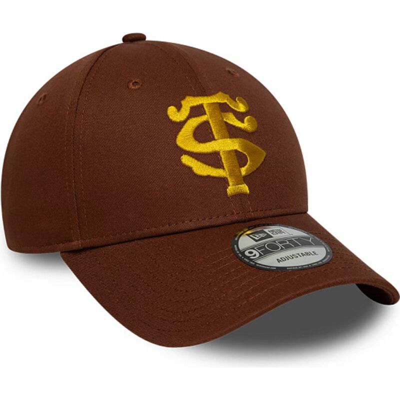 cappello-curvo-marrone-snapback-9forty-seasonal-dei-stade-toulousain-top-14-di-new-era